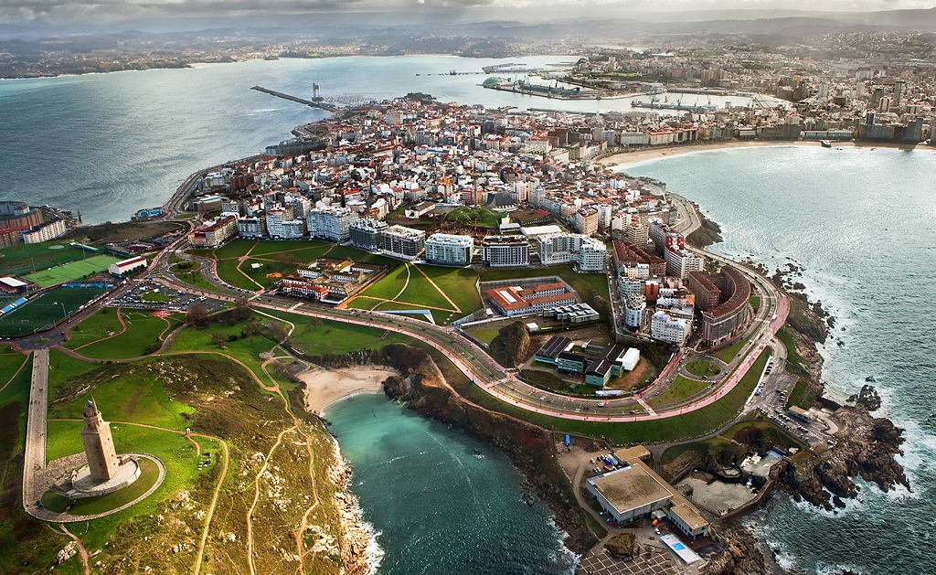 Puntos de recarga en A Coruña