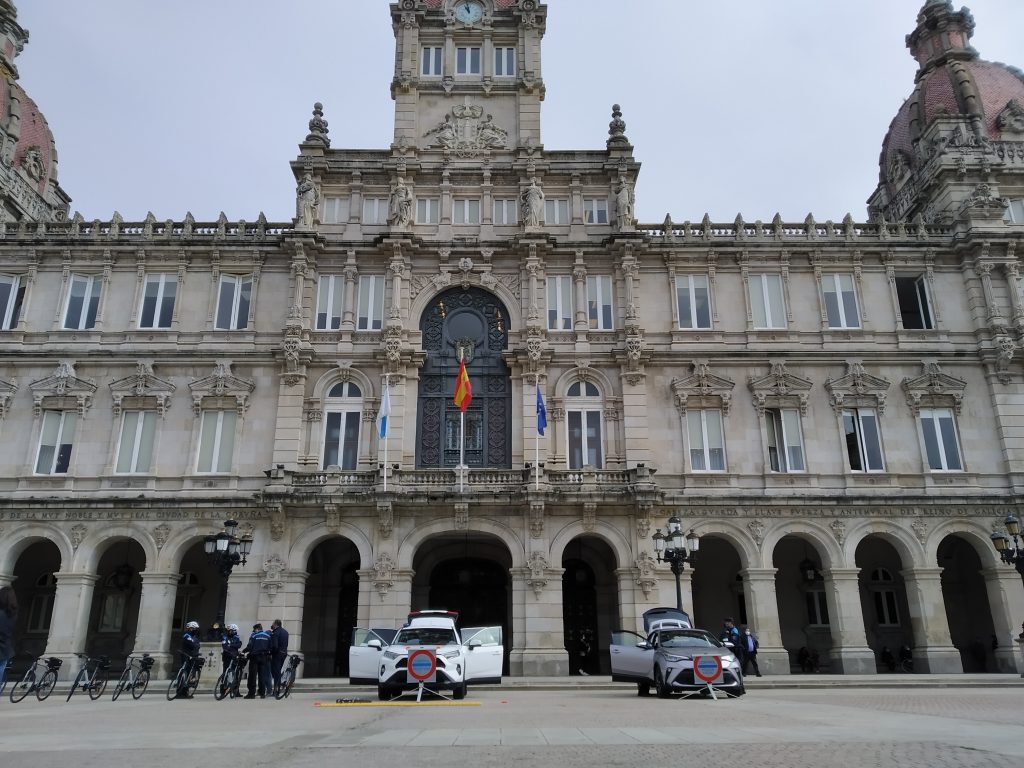 Entrega flotas Toyota al Ayuntamiento de A Coruña