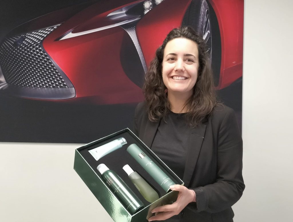 Alba Sánchez premio Takumi asesora de servicio Lexus