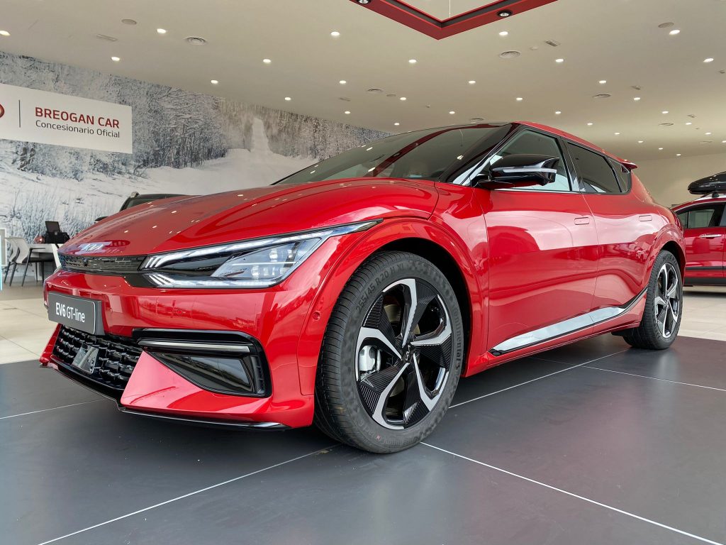 Kia EV6 en nuestras instalaciones de Kia Lugo