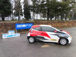 Toyota Aygo en la prueba de la Breogan Junior Team