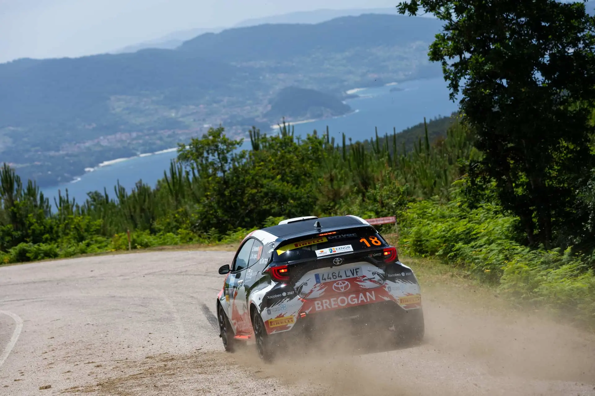 Óscar en el Rally Oscar en el rally